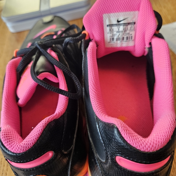 Nike Shox Women's Black and Pink Athletic Shoes Sz 10.5 See Pictures 488312-021 - Picture 7 of 10